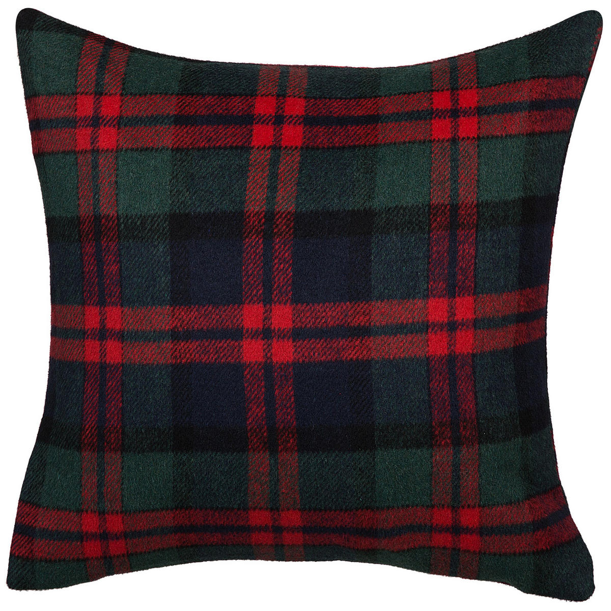 DEKOKISSEN 2er-Set Dunkelgrün 45/45 cm Rudolph - Dunkelgrün, Textil (45/45cm) - Beliani