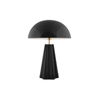 TISCHLAMPE Amplio 40/40/55 cm - Schwarz, Metall (40/40/55cm) - Leitmotiv