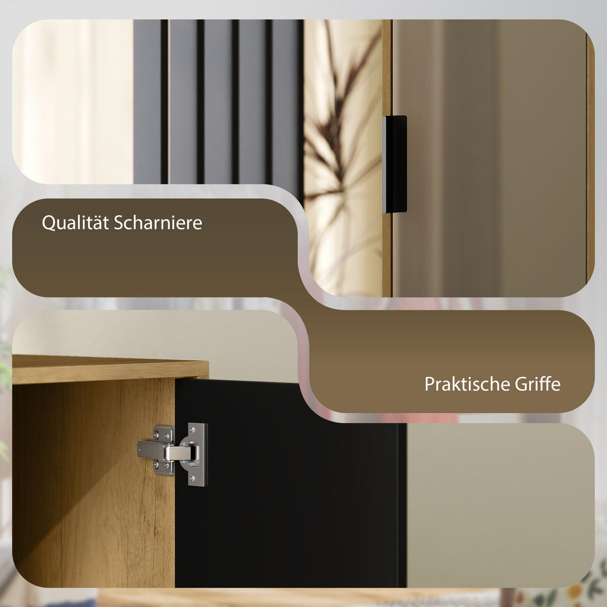 KLEIDERSCHRANK DE-09582 Naturholz - Naturfarben, Holzwerkstoff (80/175/30cm) - ComfortXL
