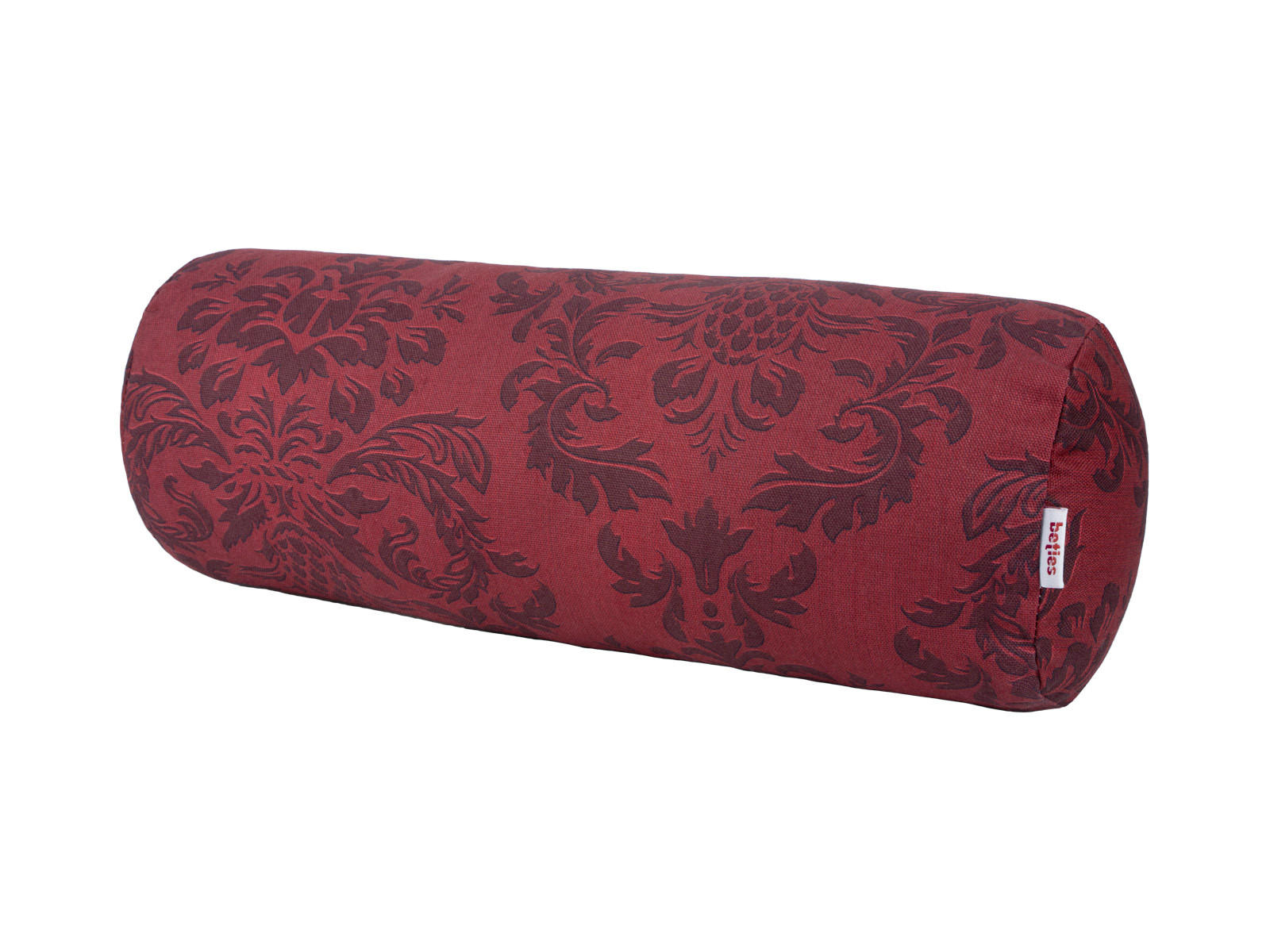 beties Heimtextil Nackenrollenhülle Dunkelrot 15x40 cm