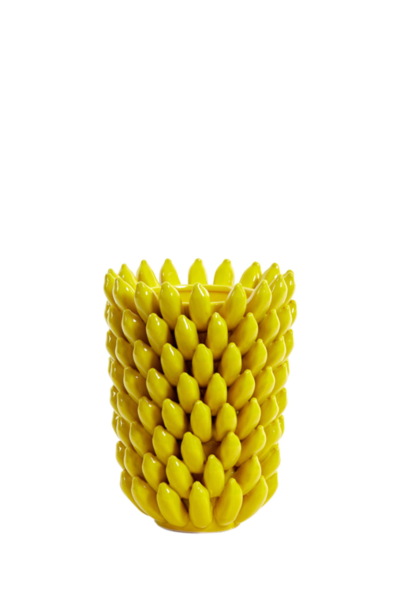 VASE Zita Gelb Ø25,5/34 cm - Gelb, Keramik (34cm) - Light & Living