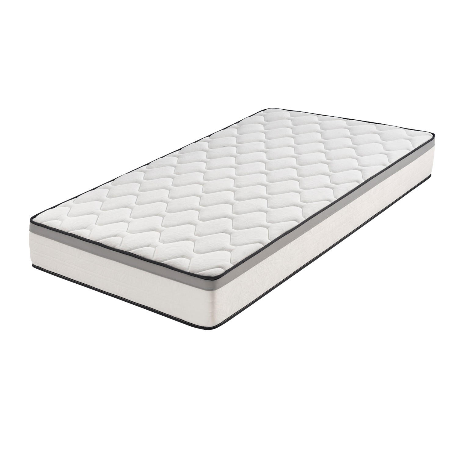 MATRATZE Premium Hotel Edition - 30cm 90X200cm - Weiß, Textil (90/200cm) - Moonia