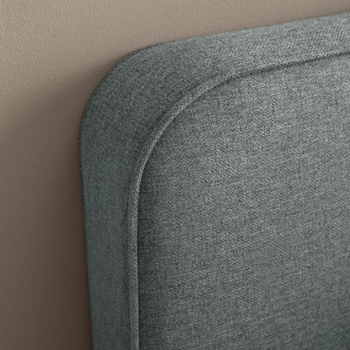 POLSTERBETT - Mintgrün, Textil (180/200cm) - home24