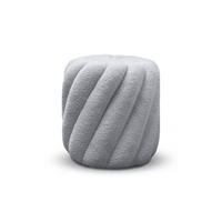 HOCKER VELORA 38/38/40 cm Grau - Grau, Textil (38/40/38cm) - Lookway
