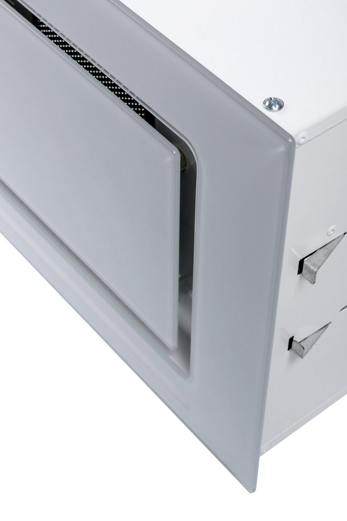 DUNSTABZUGSHAUBE GCH E 217 WH 90 Prime + Umluftset, 90 cm Weiß Glas - Weiß, Glas/Metall (90/29.5/23.5cm) - Gurari