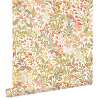 TAPETE Feldblumen 50 x 900 cm - Grün, Papier (50/900cm) - ESTAhome