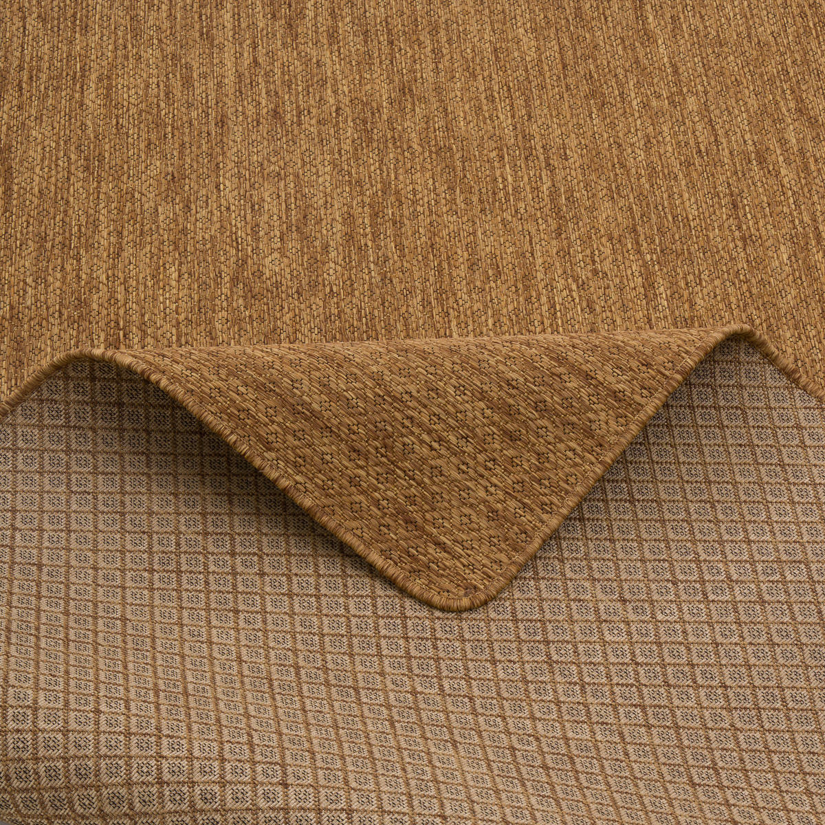 IN- & OUTDOOR FLACHGEWEBE TEPPICH PORTO MELIERT - Naturfarben, Textil (200/250cm) - Snapstyle