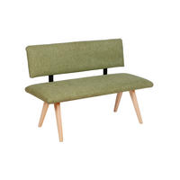 SITZBANK Die Natürliche - Buchefarben/Grün, Holz/Textil (51/84/125cm) - Kundler Home