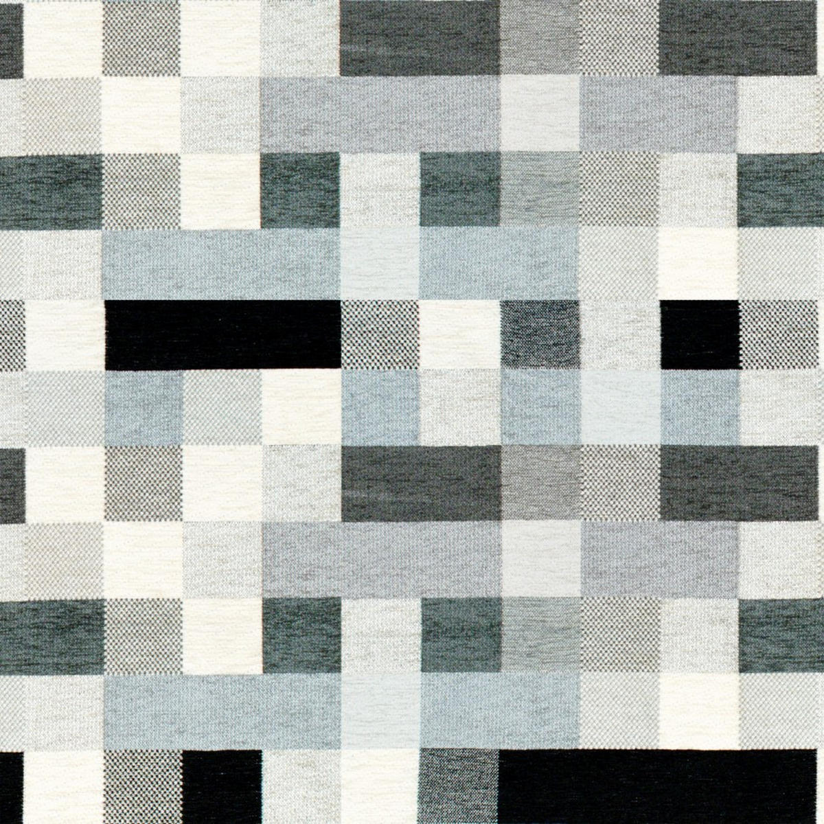 OHRENSESSEL Sofia, Relaxsessel mit Hocker | Design Patchwork grau - Multicolor, Textil (920/680/950cm) - Supellex