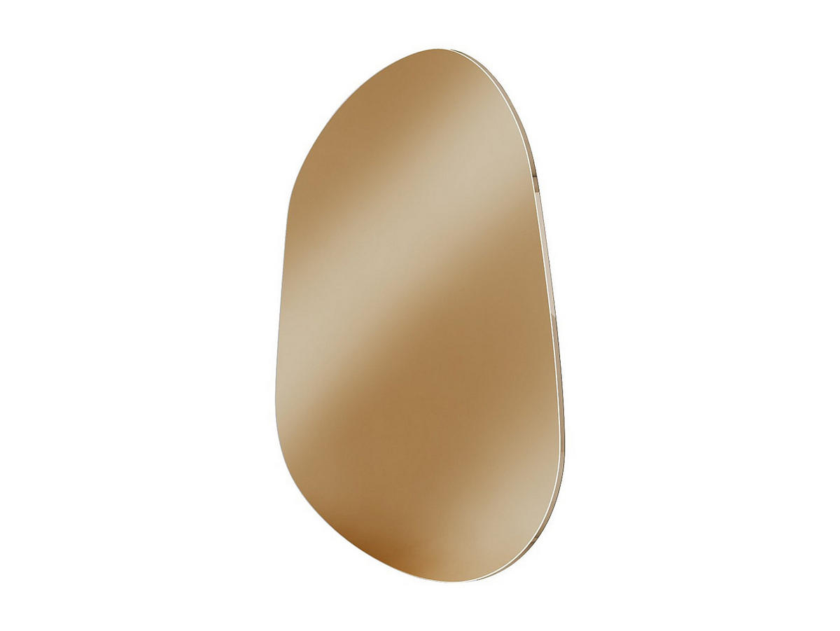 WANDSPIEGEL - 50 cm x 1 cm - Holz, Platte - Transparent - GUILINO - Transparent, Holz (50/68/1cm) - Vente-Unique