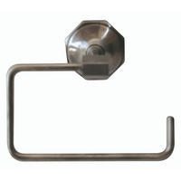 HAKEN Handtuchhalter Wand Octo - 15/9/12 cm - Silberfarben, Metall (9/12/15cm) - Signature