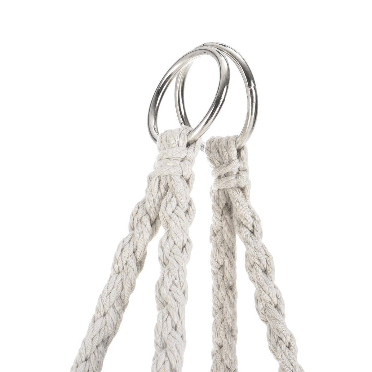 HÄNGESESSEL Tampico - Creme, Textil (80/140/80cm) - casa.pro