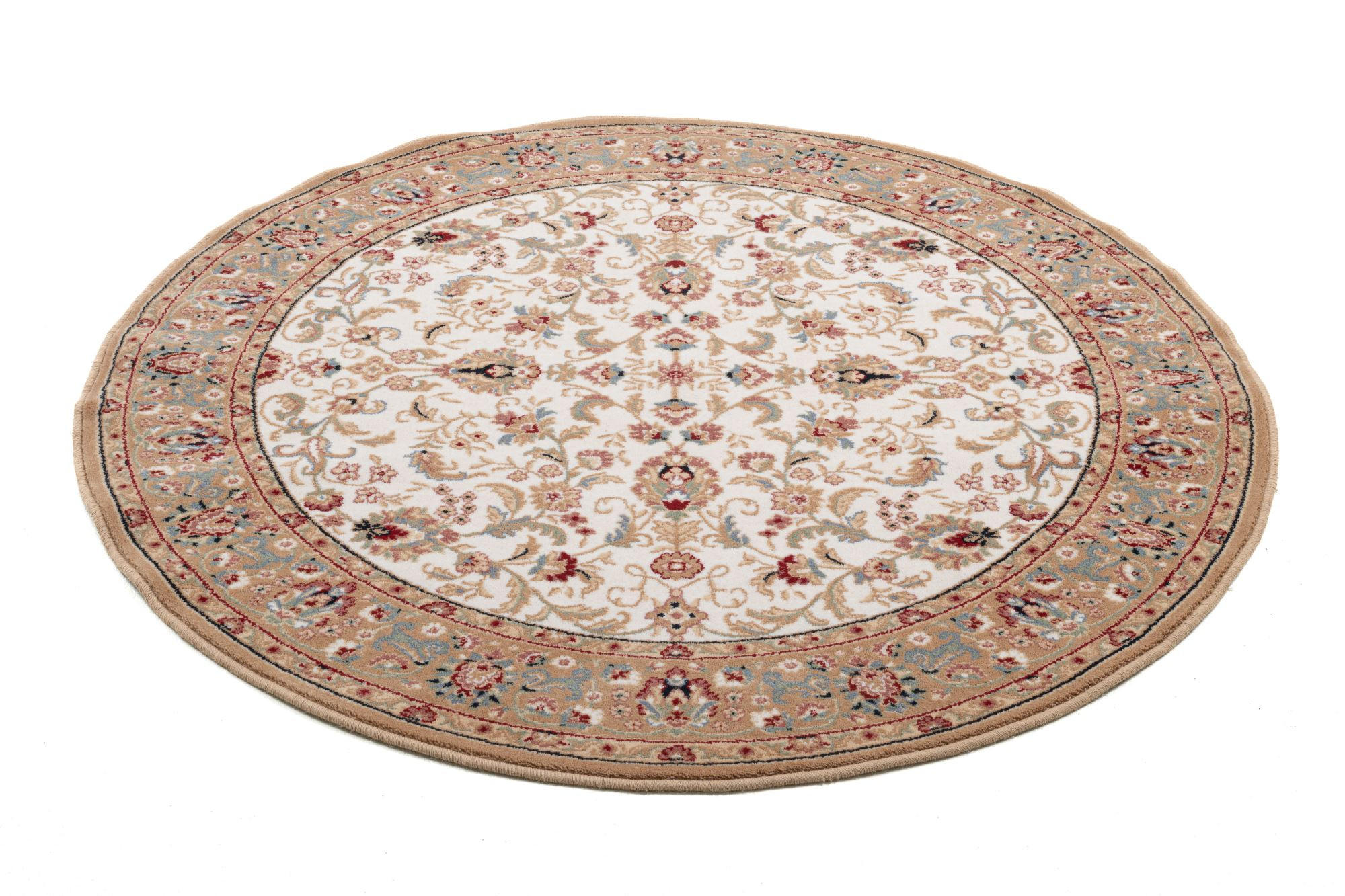 ORIENTTEPPICH Dolna 200x200 cm - Beige, Textil (200/200cm) - THEKO