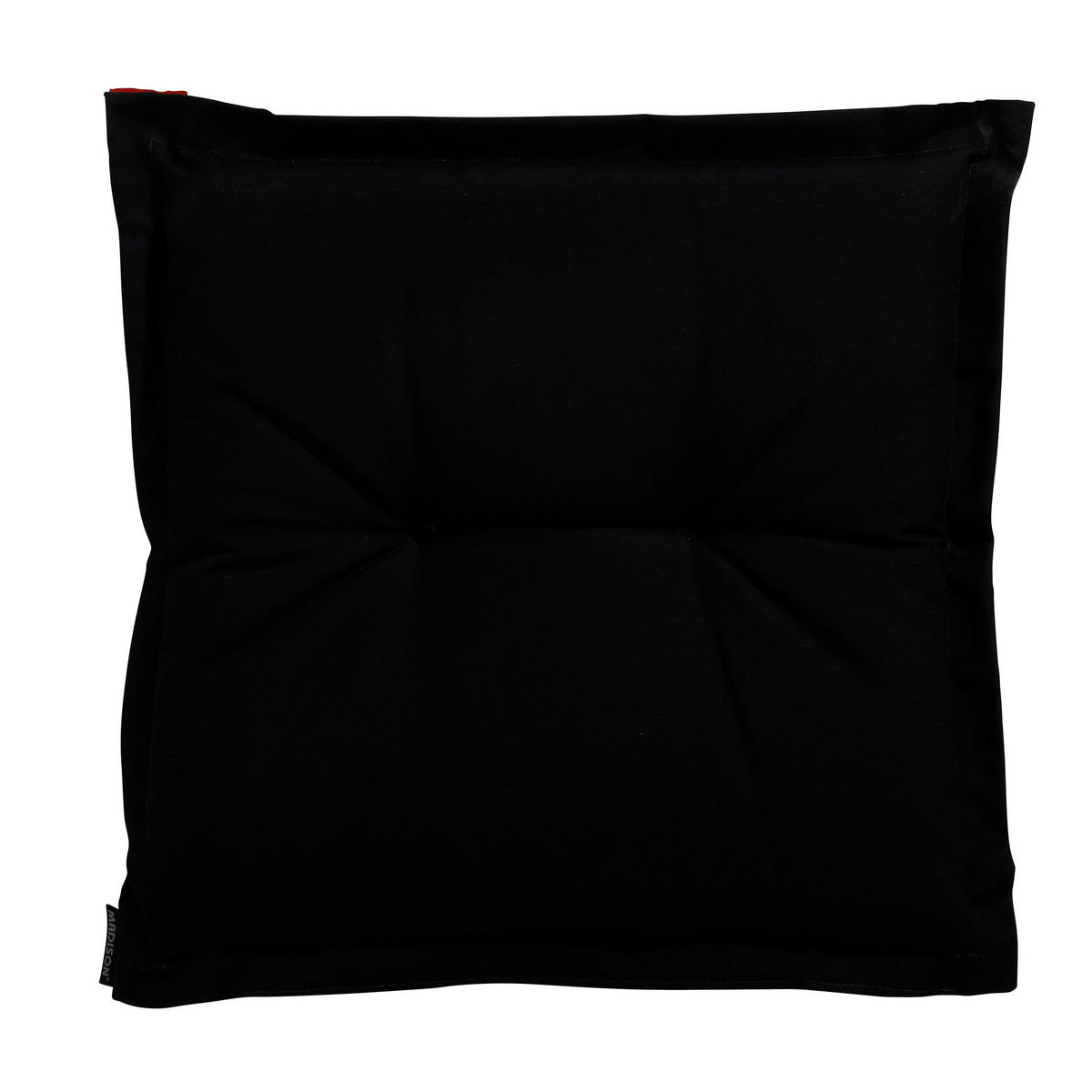 SITZKISSEN Panama 50/50 cm 4er-Set - Schwarz, Textil (50/5/50cm) - Madison