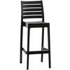 BARHOCKER Kunststoff schwarz - Schwarz, Kunststoff (45/105/51cm) - CLP