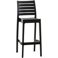 BARHOCKER Kunststoff schwarz - Schwarz, Kunststoff (45/105/51cm) - CLP