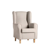 LESESESSEL Isabela Beige 76 cm x 101 cm - Beige, Textil (76/101/87cm) - Klast Home