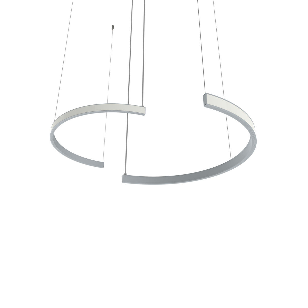 LED-HÄNGELEUCHTE - Grau, Metall (3.1/62/120cm) - Lumicom
