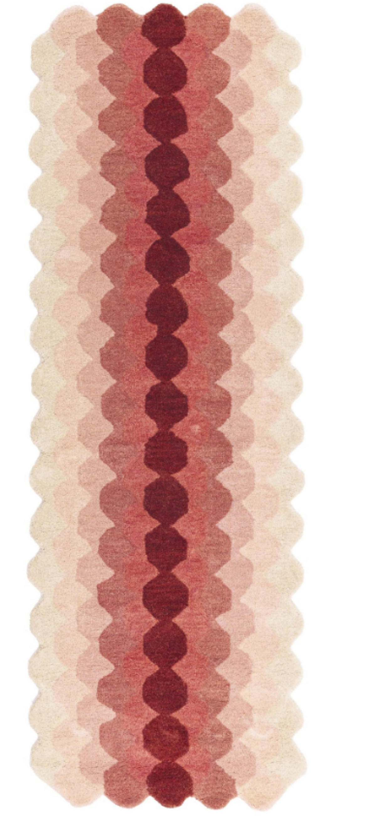 TEPPICH modern handgetuftet KERNEL Rosa 200 x 290 cm - Pink, Naturmaterialien (200/290cm) - Novatrend