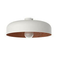 DECKENLEUCHTE Tuzzi - Kupferfarben, Metall (40/40/12cm) - Lumicom
