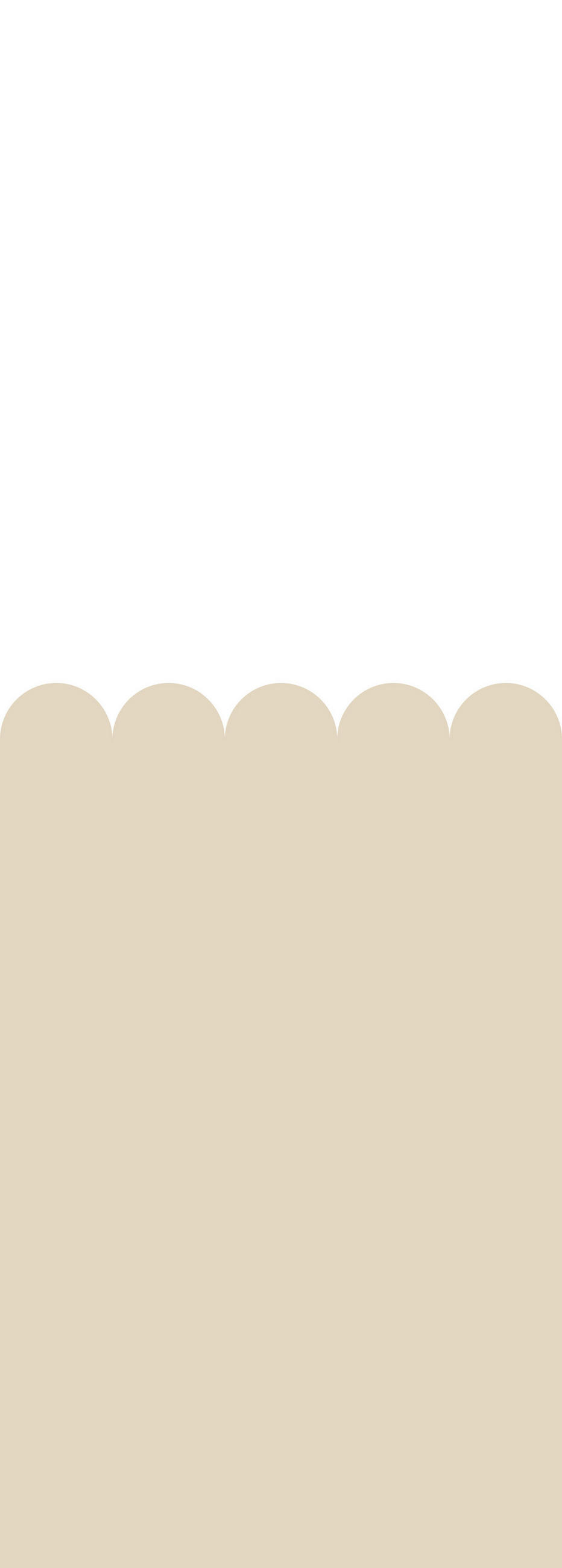 FOTOTAPETE halbhohe Wandverkleidung 100 x 279 cm - Beige, Papier (100/279cm) - ESTAhome