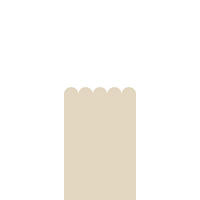 FOTOTAPETE halbhohe Wandverkleidung 100 x 279 cm - Beige, Papier (100/279cm) - ESTAhome