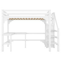 HOCHBETT 140/200 cm Weiß - Weiß, Holz - Raumix