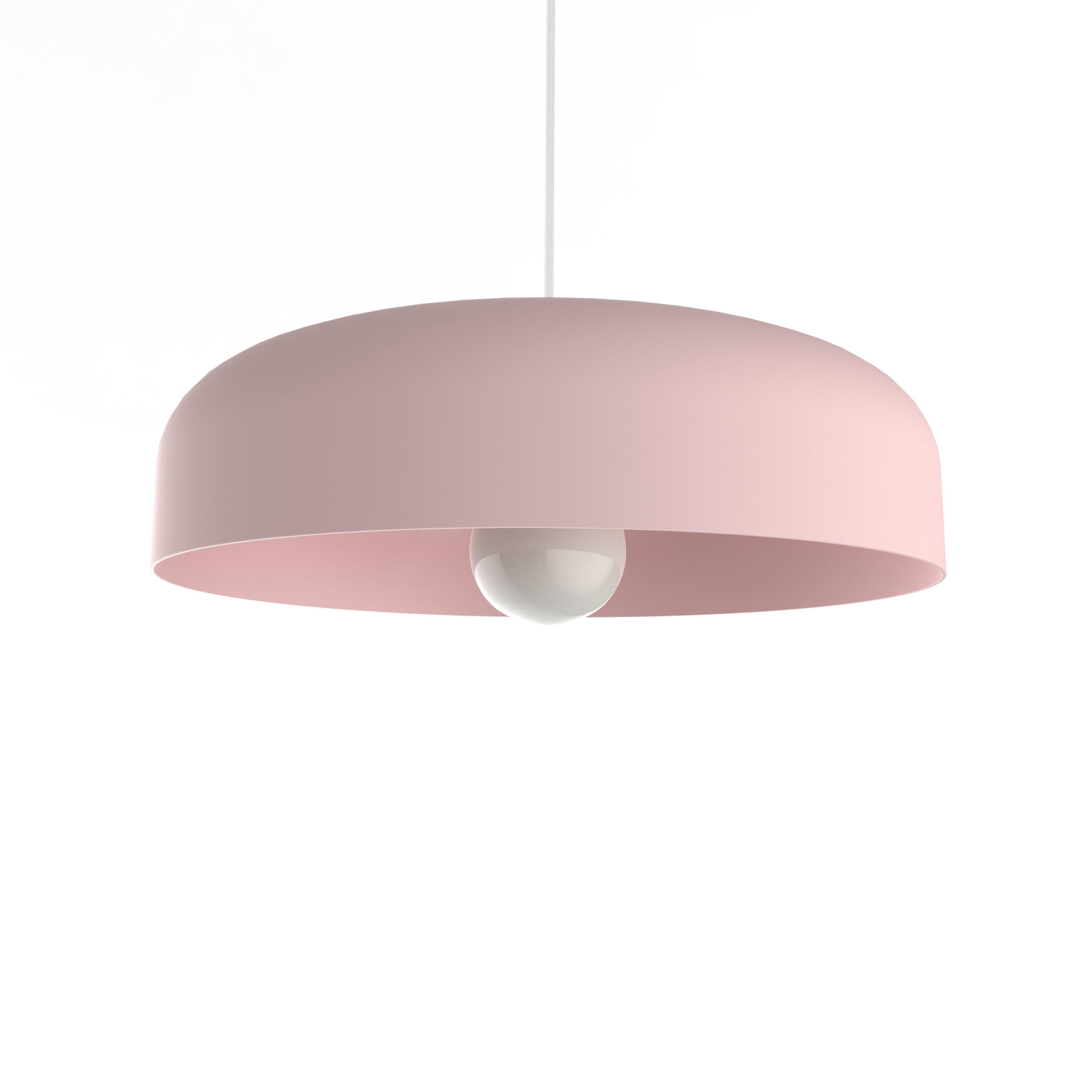 HÄNGELEUCHTE - Pink, Metall (40/40/10cm) - Lumicom