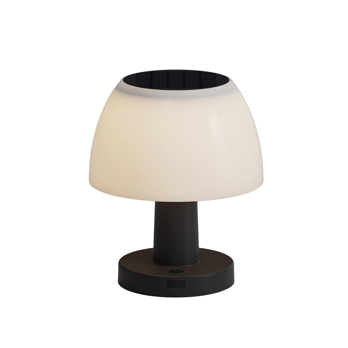 SOLARTISCHLAMPE LUMINA weiß - Weiß, Kunststoff (15.3/15.3/13.5cm) - Lumisky