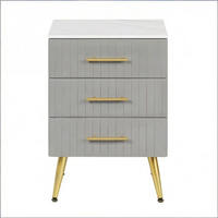 BEISTELLTISCH Grau 62/40/41 cm - Grau, Holz (62/41/40.5cm) - PANGIVO