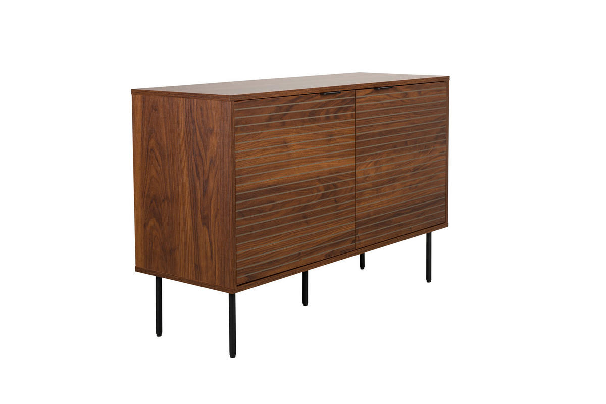 BEISTELLTISCH Stripes - Braun - 40/110/74 cm - Braun, Holz (40/110/74cm)