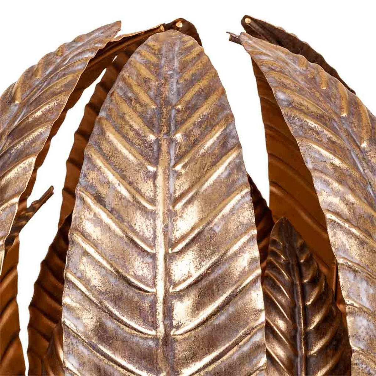 LAMPE aus Metall, golden, 35x40cm - Goldfarben, Metall (35/35/39.5cm) - Wanderlust