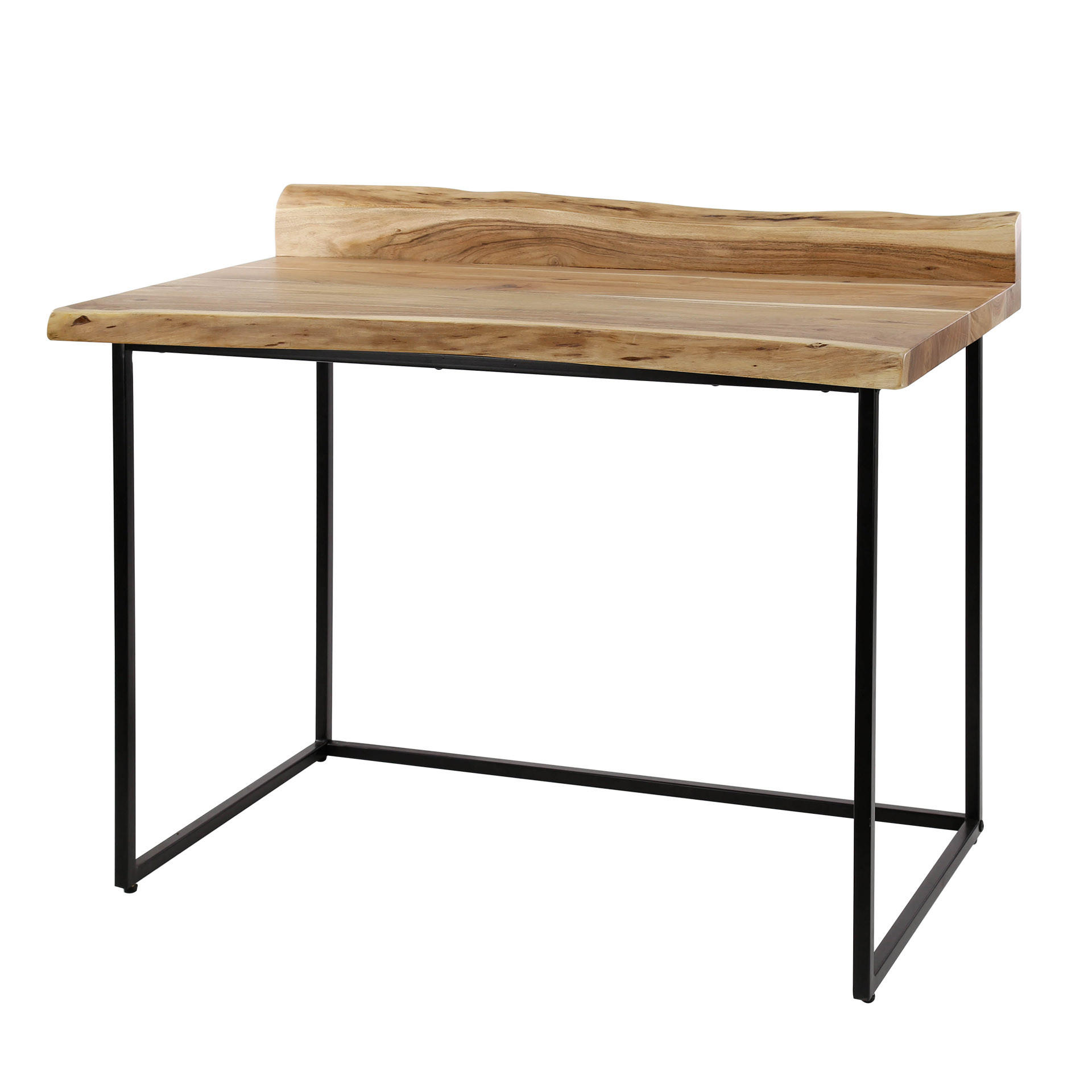SCHREIBTISCH Edge Braun 110/60/76 cm - Braun, Holz (110/60/76cm) - Hoyz Collection