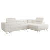 ECKSOFA Torezio, Seite: Rechts - Ecru, Holz/Textil (274/203cm) - MIRJAN24