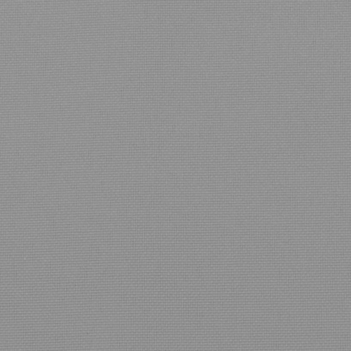 HOCHLEHNER-AUFLAGEN 4 Stk. Grau Oxford-Gewebe - Grau, Textil (50/7/120cm) - vidaXL