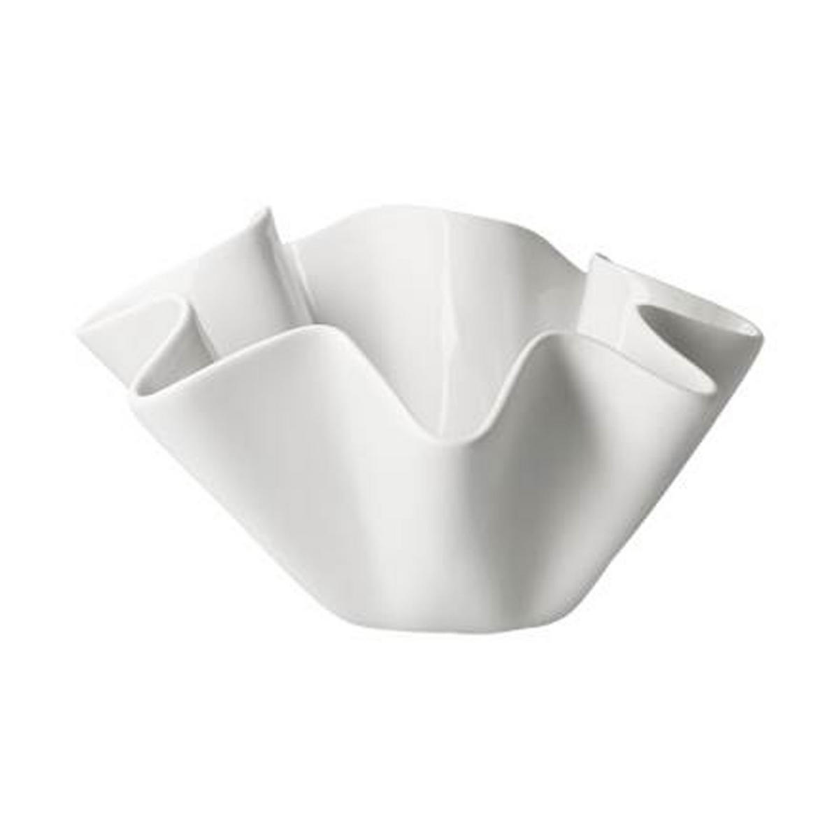 VASE Valentina, Biskuitporzellan, weiß, H 13.5 cm, 14005731 - Weiß, Keramik (13.5cm) - Goebel