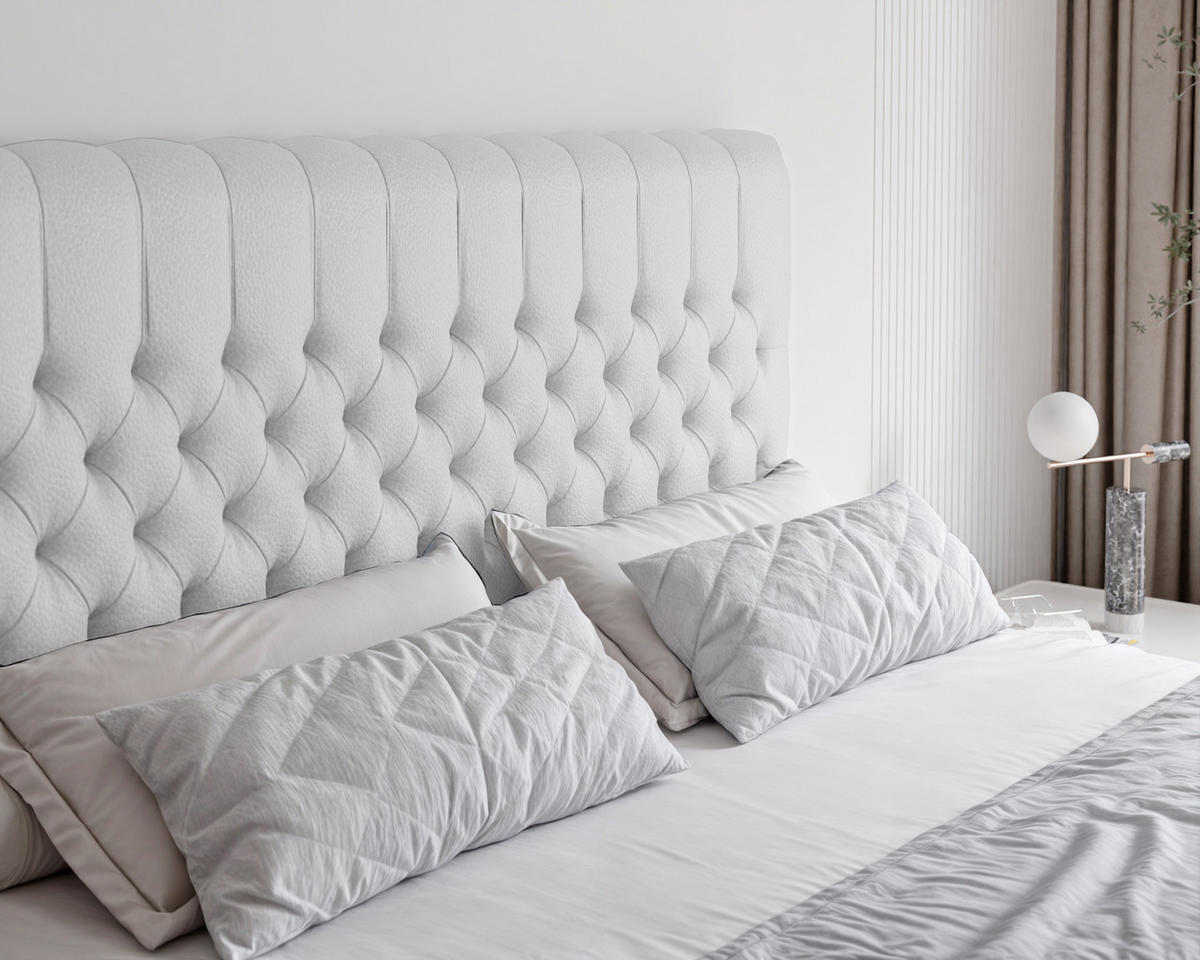 BOXBETT 160x200 cm mit Topper - Weiß, Holzwerkstoff/Textil (160/200cm) - Idohome