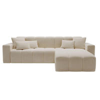 ECKSOFA Nork Beige Rechts - Beige, Holz/Textil (265/180cm) - Graingold
