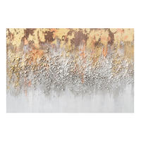 ACRYLBILD HANDGEMALT 90/60 cm - Weiß/Grau, Holz/Textil (90/60cm) - KUNSTLOFT