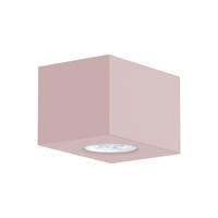 DECKENLEUCHTE - Pink, Metall (8/12/7cm) - Lumicom
