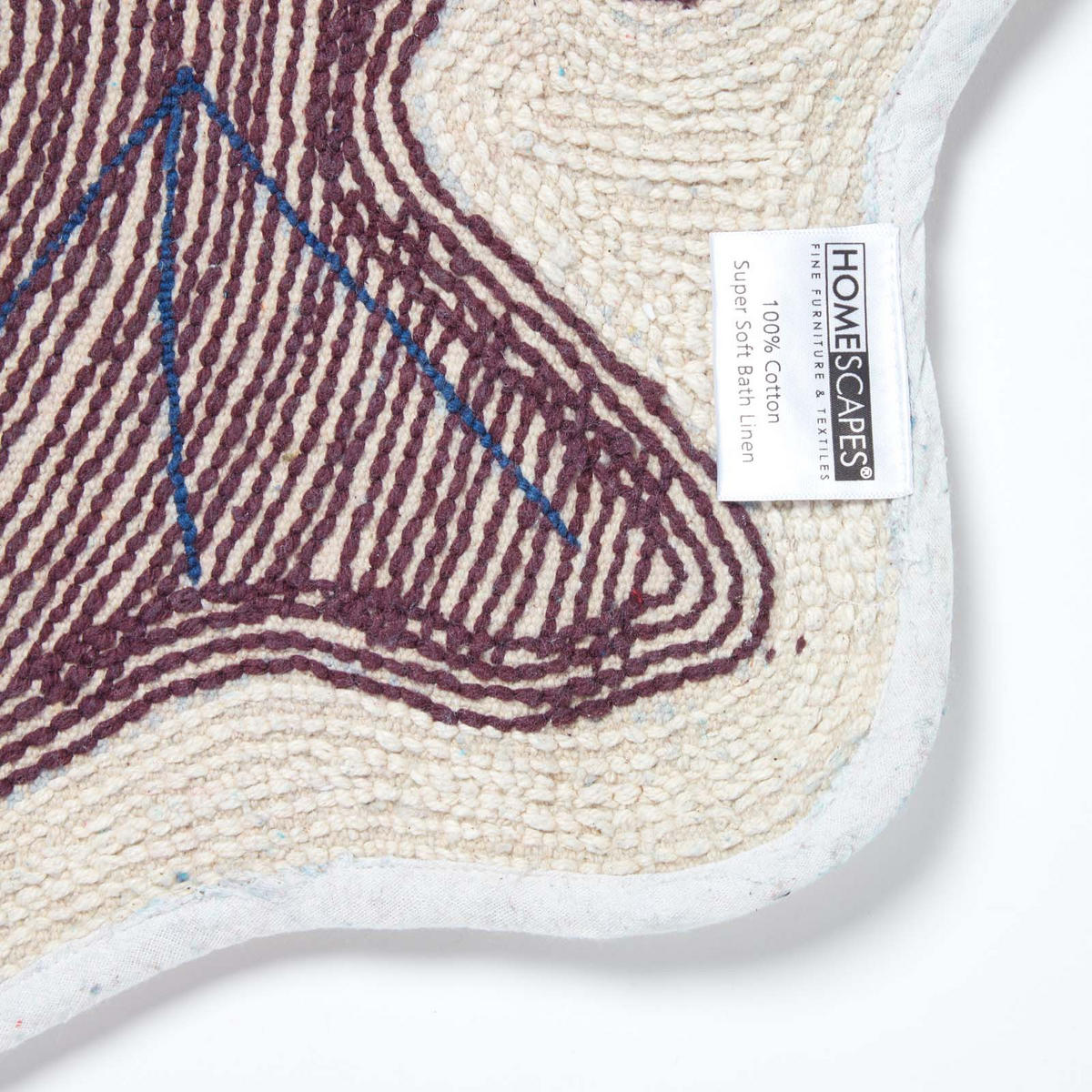KINDERTEPPICH Fisch, Baumwolle 40/75 cm - Multicolor, Textil (40/75cm) - Homescapes