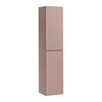 ZÁVĚSNÝ SLOUPEK Zelie Rose - růžová, kompozitní dřevo (35/160/33cm) - Petits-meubles