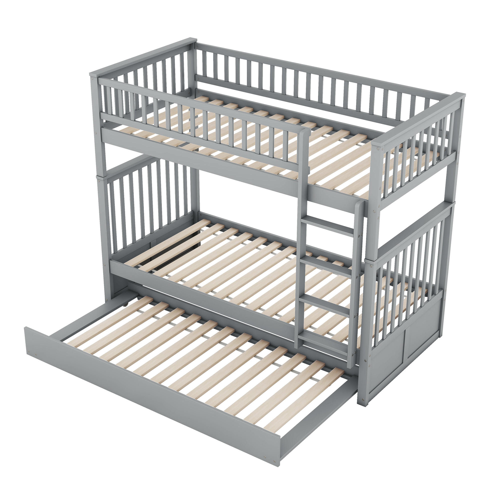 Ivmeu Etagenbett Grau 90x200 cm