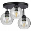 DECKENLEUCHTE HADEN - Transparent, Glas/Metall (30/30/28cm) - kiki design