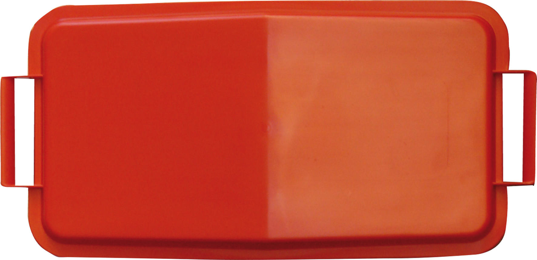 DECKEL Mehrzweck-Behälter eckig 60 L rot passend für Abfall- und Wertstoffsammler · Höhe 35 mm - Rot, Kunststoff (268/50/556cm) - GRAF