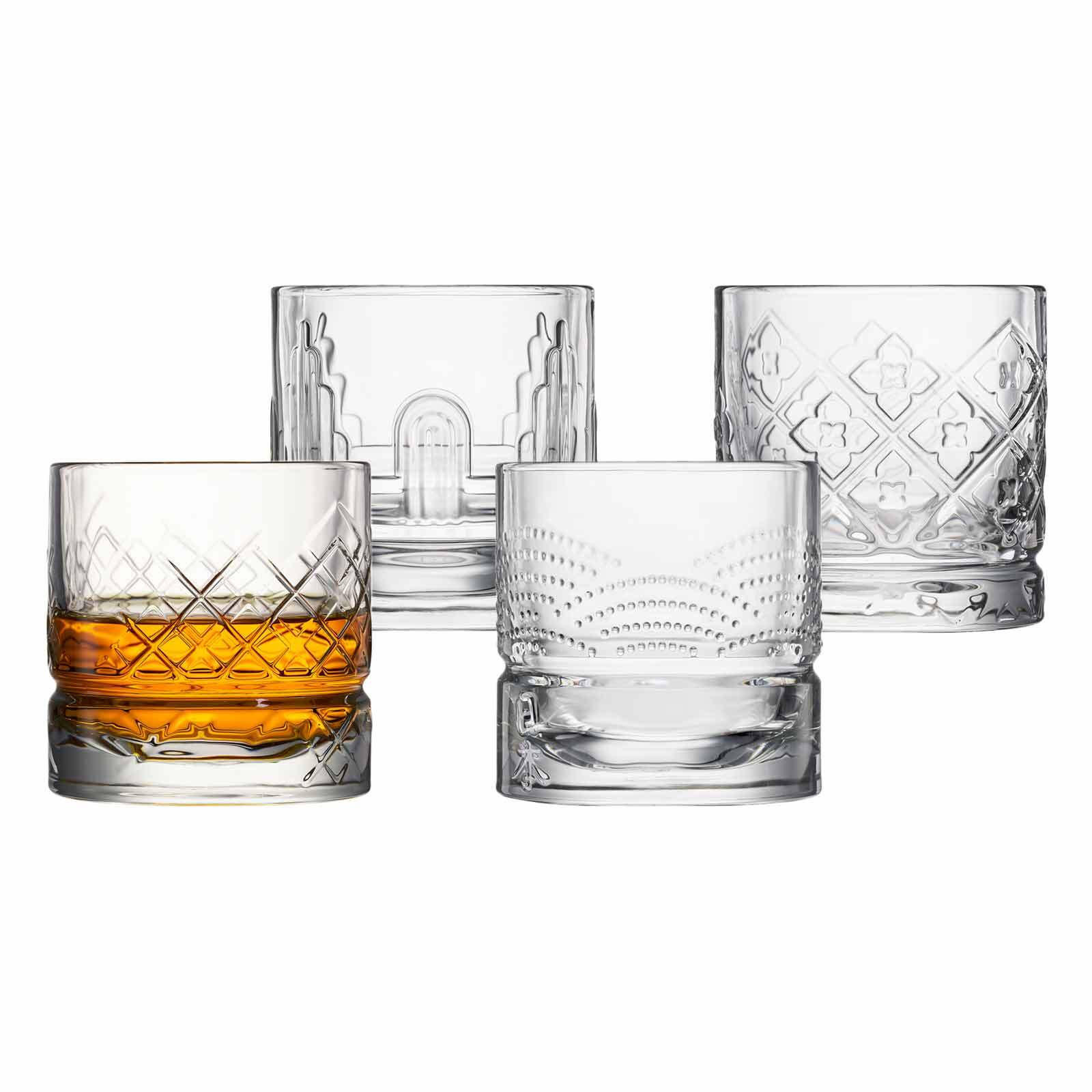 WHISKYBECHER Dandy transparent 300 ml 4er Set - Transparent, Glas (0.3L) - La Rochère