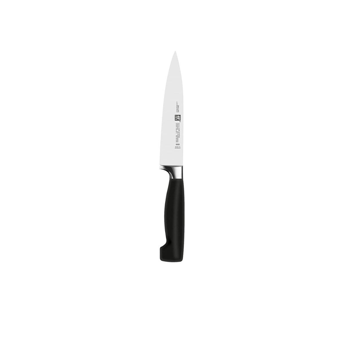 MESSERBLOCK Vier Sterne (6-tlg.) - Schwarz, Metall (25cm) - Zwilling