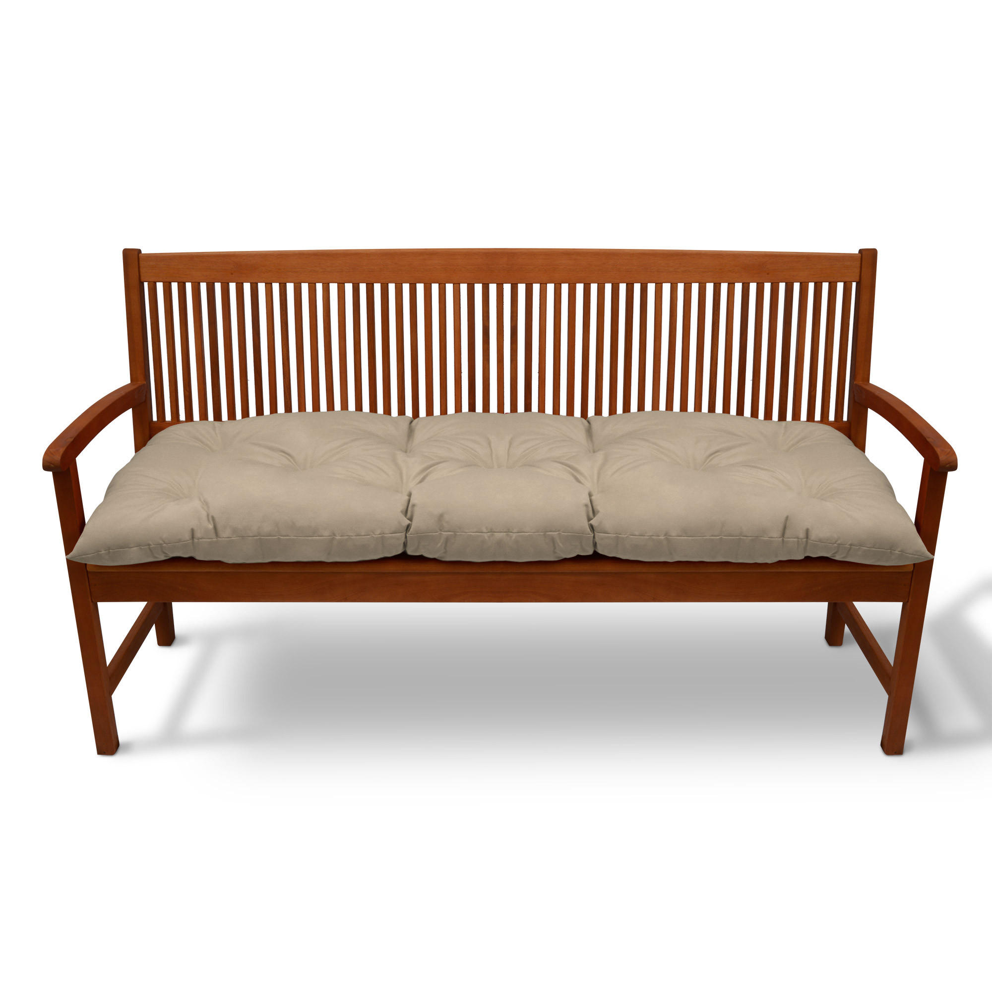 Beautissu Bankpolster Beige 50x10x100 cm