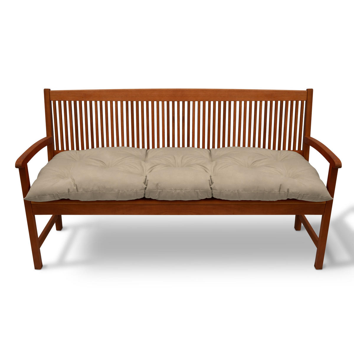 BANKPOLSTER Flair BK 150/50/8cm Natur - Beige, Textil (50/10/150cm) - Beautissu 