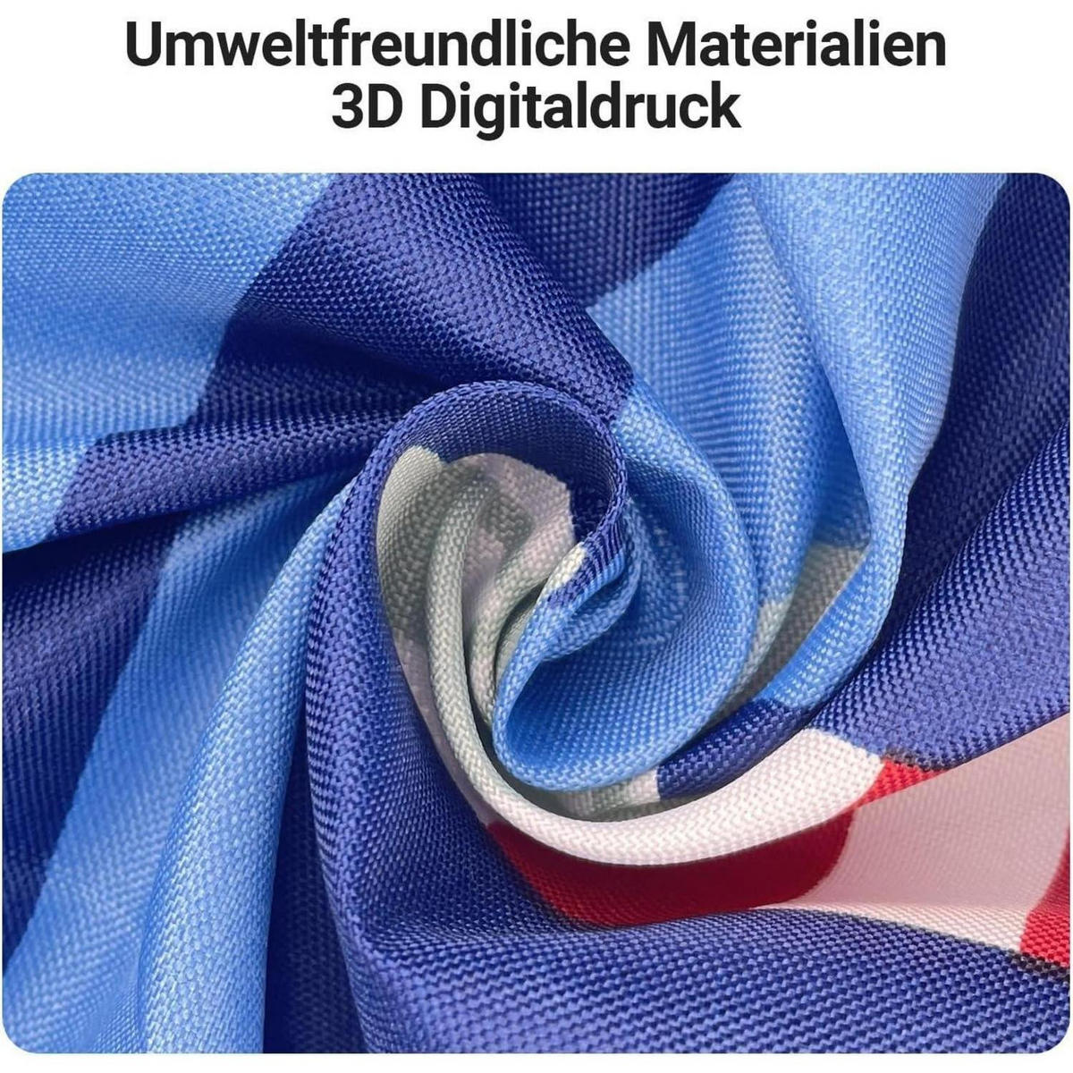 DUSCHVORHANG Blaues Segel 200 x 200 cm - Multicolor, Textil (200/200cm)